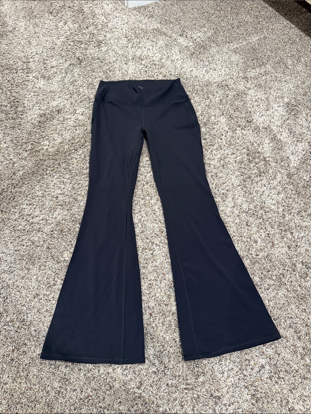 Target Girls Black Flared Leggings